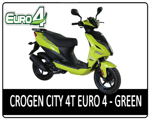Motowell Crogen City 4T Green - EURO4