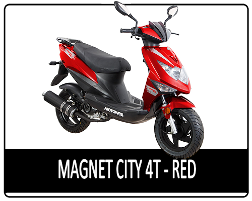Motowell Magnet City 4T New Red
