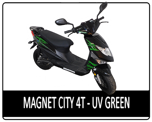Motowell Magnet City 4T UV Green