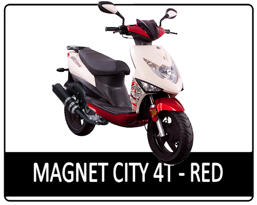 Motowell Magnet City 4T Burgundy