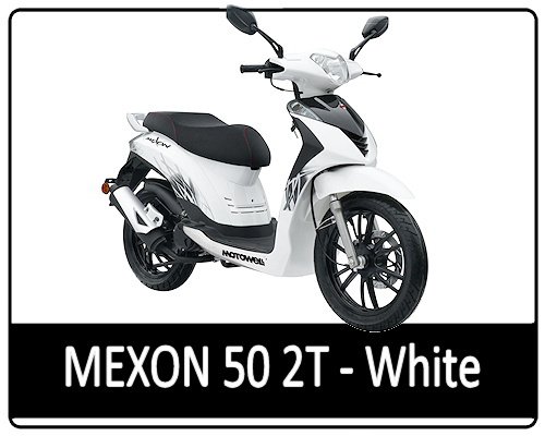 Motowell Mexon 50 2T White