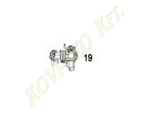 19. THROTTLE VALVE ASSY