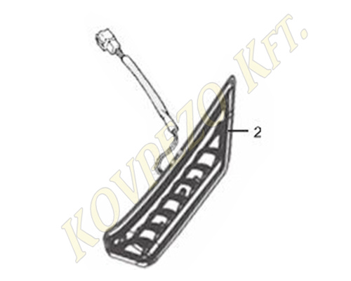 02. BLINKER VORNE LINKS KOMPLETT