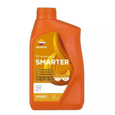 ÖL - 2T - REPSOL - SMARTER - 1 LITER - SEMI SYNTHETIC