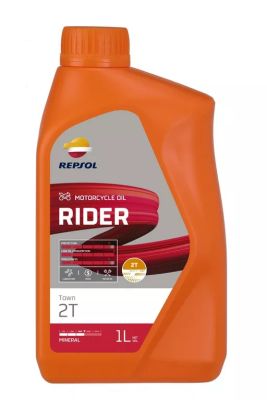 ÖL - 2T - REPSOL - RIDER - TOWN - 1 LITER -  MINERAL