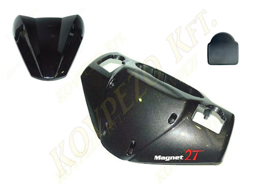 00. HANDLE COVER - GREY + VISOR