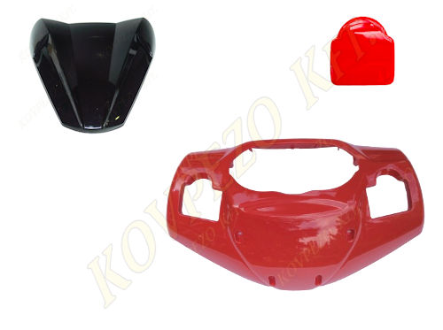 00. HANDLE COVER - ROT + VISOR